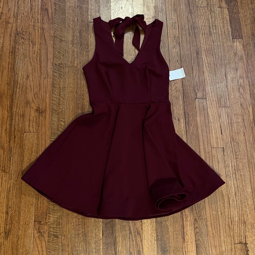 Red dress